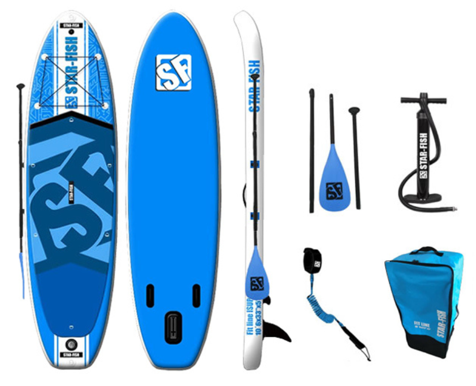 Star-Fish aufblasbares SUP 10'6" Allround Blue Line