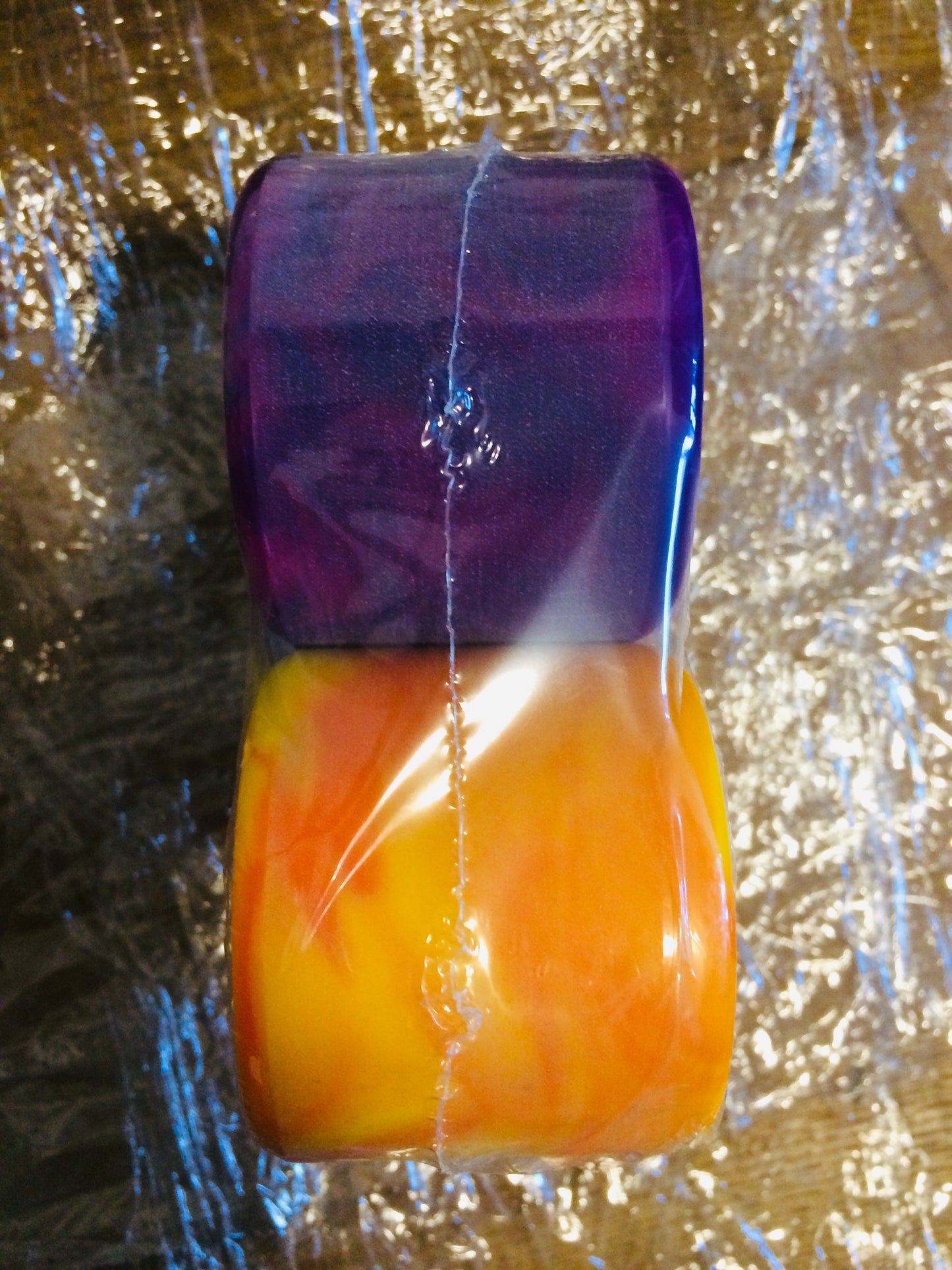 Longboard Rollen HAWGS Fattie Orange-Yellow und Pink-Purple (Landyachtz)