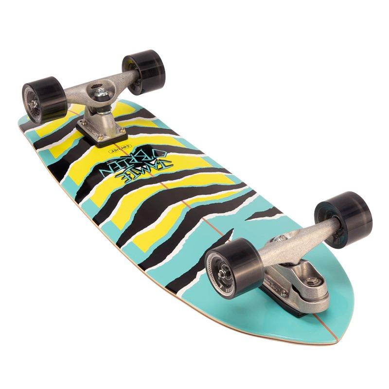 Carver Skateboards Jamie O´ Brien Aqua Tiger Komplett Surfskate 31" C7 Achse