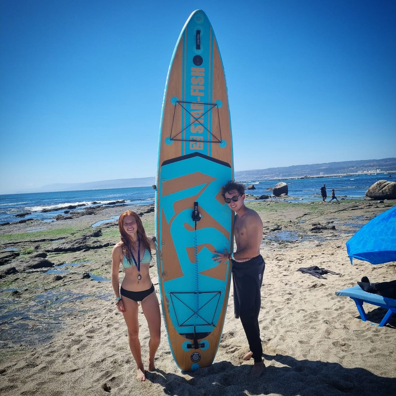 Star-Fish aufblasbares SUP 11'6" Allround (Türkis)