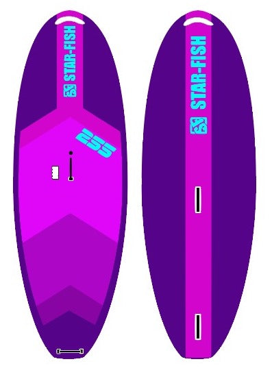 Star-Fish Schulboard "New School 2023" Windsurfing in 255 L / 200 L / 170 L