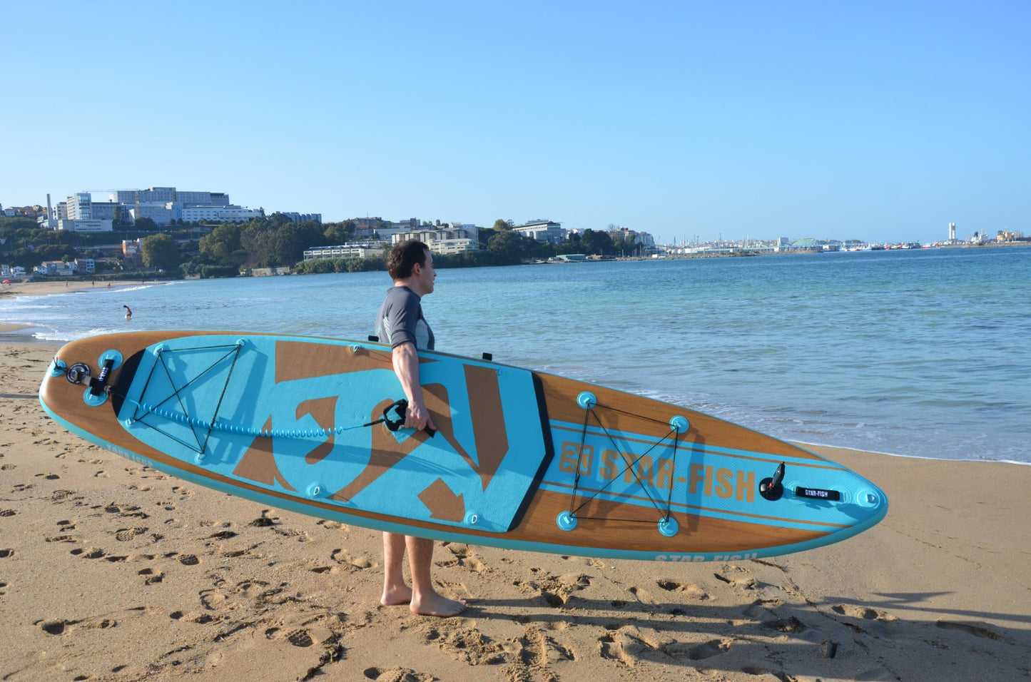 Star-Fish aufblasbares SUP 11'6" Allround (Türkis)