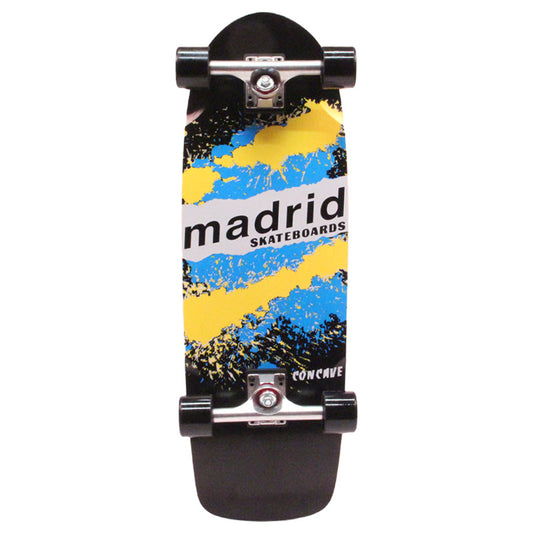Madrid Marty McFly Explosion Black 29” Old School Skateboard - Komplettboard